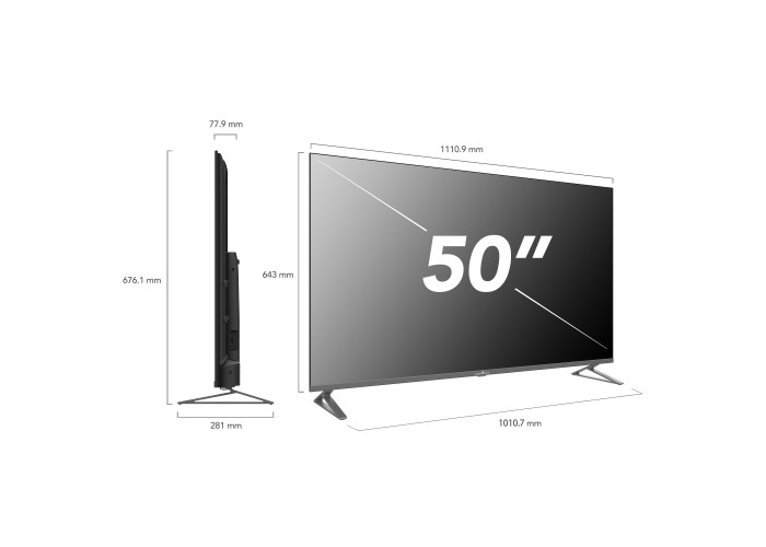 Googleテレビ 50インチ 楽天市場】テレビ 50V型 4K対応 neXXion Google TV 液晶テレビ 音声